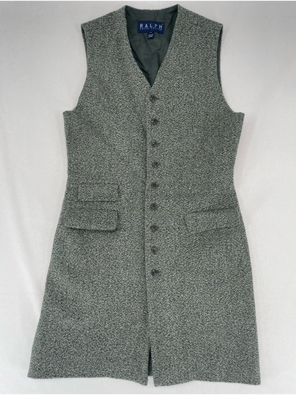 Vintage Ralph Lauren Wool Long Vest